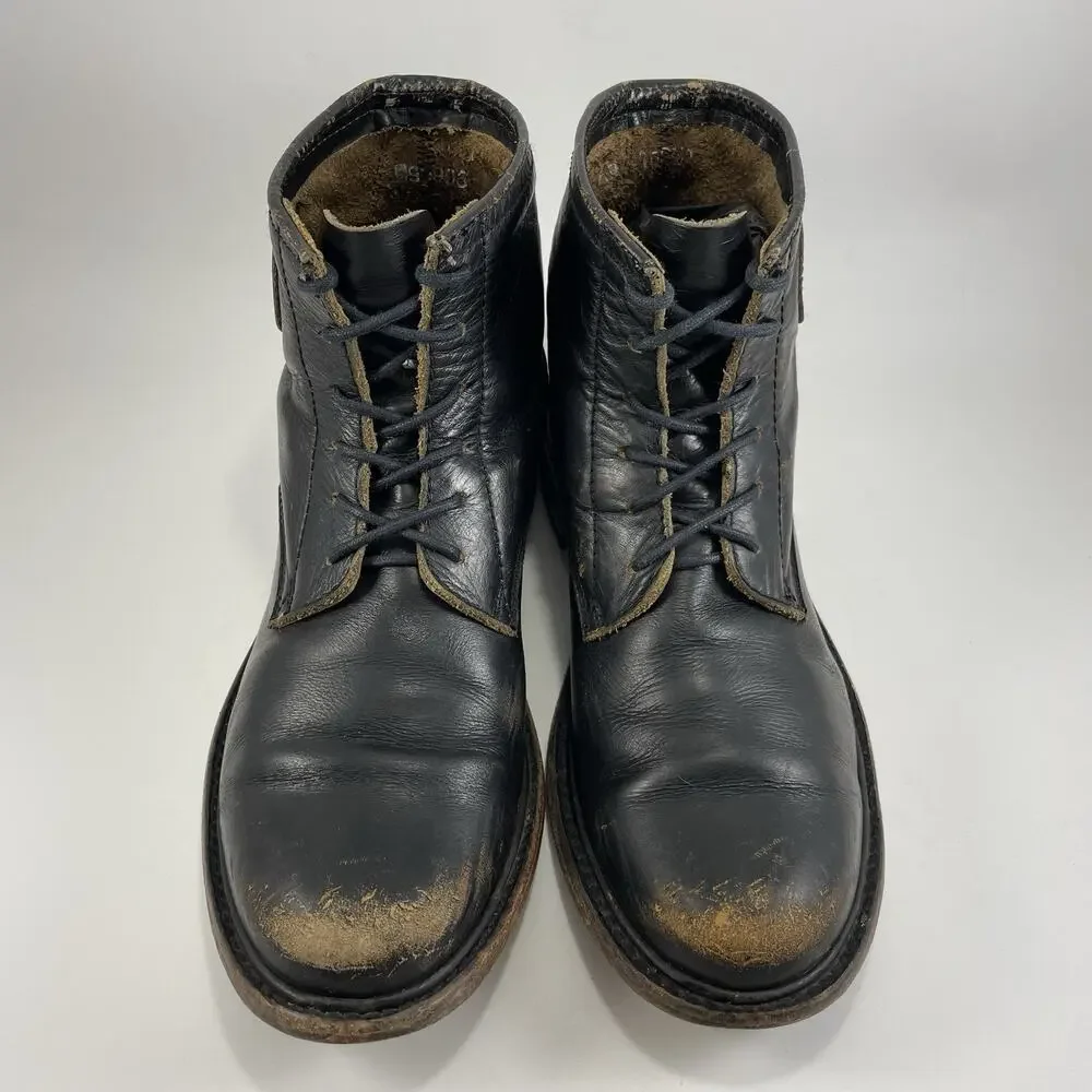 Harley Davidson Barrineau 5.5-In Black Label Boots Mens Size 7.5 Lace Up Chukka